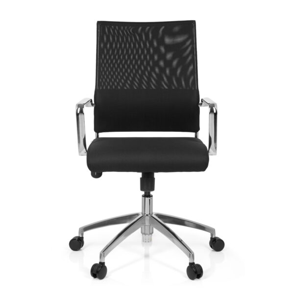 Home Office Chefsessel LUCANO Stoff/Netzstoff mit Armlehnen hjh OFFICE