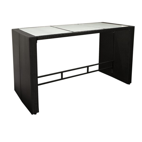 DEGAMO Bartisch DAVOS 185x80x110cm