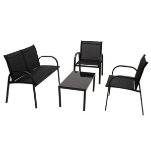 DEGAMO Lounge Set ARONA 4-teilig