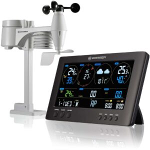 BRESSER WLAN ClearView Wetterstation mit 7-in-1 Profi-Sensor