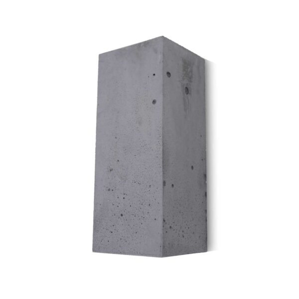 Betonleuchte Wandleuchte Guro anthrazit H: 25 cm 10745