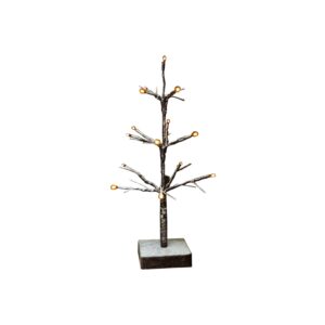 Kleiner Led Baum Weihnachtsbaum 40 x 25 cm braun Batteriebetrieb 11121