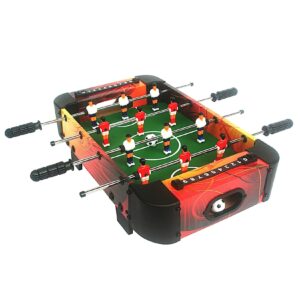 Best Sporting Mini Tischkicker Kinder Goal in 53 x 31 cm I Kickertisch klein ideal für das Tischfussball Kinder Match I Mini Kicker Tischfussball mit 12 Spielern und 2 Bällen I Mini Football Game