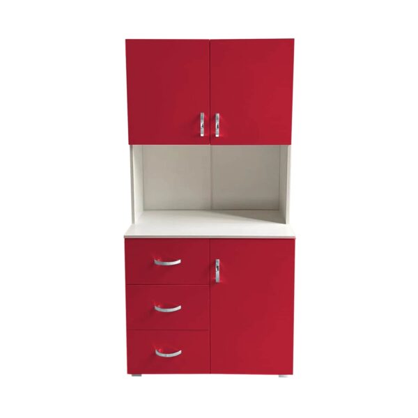 HTI-Living Küchenschrank Blanca Rot Weiß