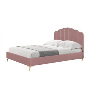 HTI-Living Bett 140 x 200 cm Yoris Pink