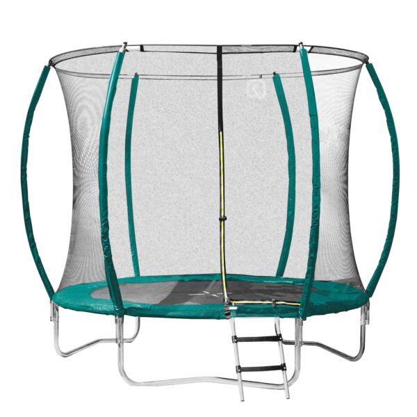 Gartenfreude Kinder Trampolin 244 cm Sprungtuch und Sicherheitsnetz