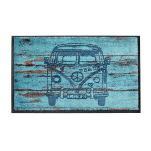 acerto Premium Fußmatte Schmutzfangmatte HIPPY VAN 45x75cm