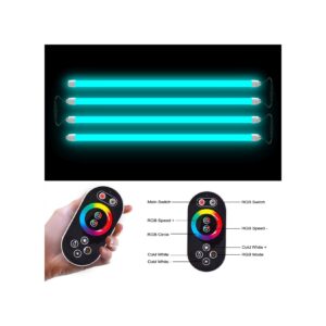 Karibu RGB+W Sauna Leuchten-Set 4 x 750 mm Bankbeleuchtung