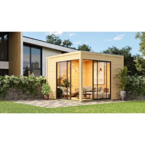 Karibu Design Gartenhaus Frisco PLUS