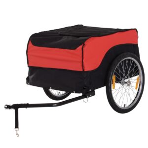 HOMCOM Transportanhänger fürs Fahrrad 135 x 75 x 64 cm (LxBxH)