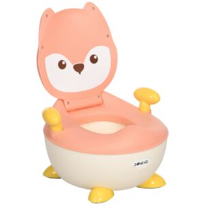 ZONEKIZ Kindertoilette mit Seitengriffe rosa 34