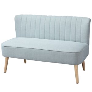 HOMCOM Sofa für 2 Personen 117cm x 56