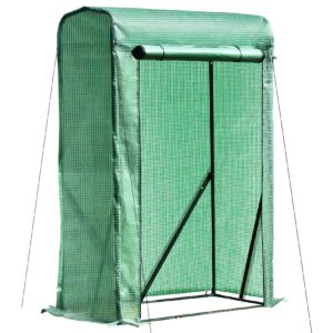 Outsunny Faltpavillon mit Stahlrohre grün 100L x 50B x 150H cm