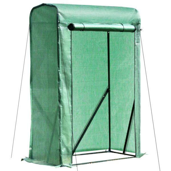 Outsunny Faltpavillon mit Stahlrohre grün 100L x 50B x 150H cm