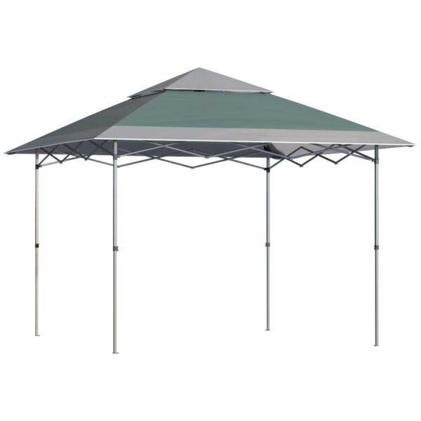 Outsunny Pop-Up-Pavillon zusammenfaltbar 350 x 350 x 268 cm (L x B x H)