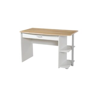 Schreibtisch Acun 120*64 cm weiß - grau