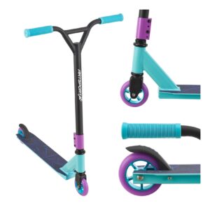 ArtSport Stunt Scooter Retro Purple - Trick Roller für Kinder & Jugendliche - Tretroller Blau Schwarz