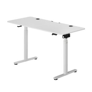 Juskys Höhenverstellbarer Schreibtisch Office Stand 120x60cm - elektrisch