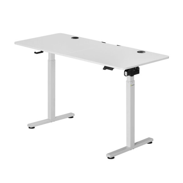 Juskys Höhenverstellbarer Schreibtisch Office Stand 120x60cm - elektrisch