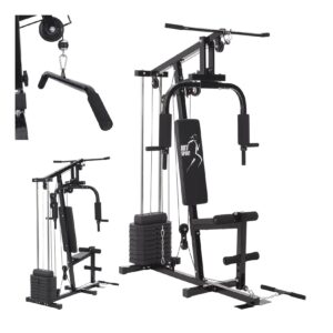 ArtSport Kraftstation ProfiGym 2000 Set mit Latzugstange