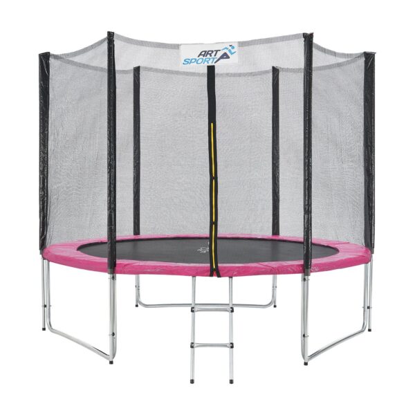 ArtSport Outdoor Trampolin Jampino Ø 305 cm mit Sicherheitsnetz