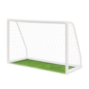 ArtSport Fußballtor 180 x 120 cm mit Netz für Garten in Weiß