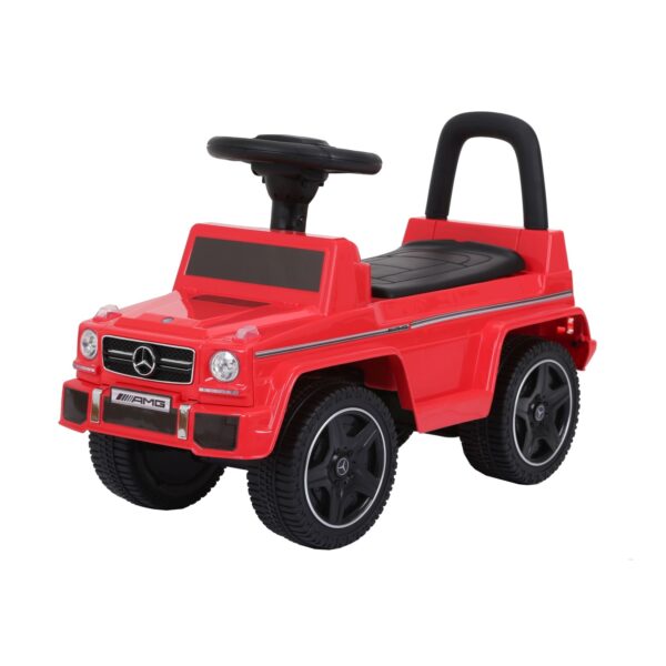 Rutschauto Mercedes-Benz G63 rot Kinderauto Rutscher Kinderfahrzeug MP3