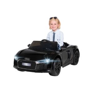 Kinder-Elektroauto Audi R8 4S Spyder Premium Lizenziert (Schwarz)