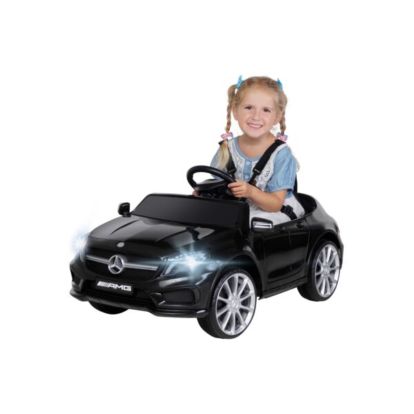 Kinder-Elektroauto Mercedes AMG GLA45 Lizenziert (Schwarz)