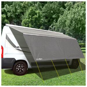 BRUNNER Sonnensegel Sunny View Camping Bus Sonnendach Wohnwagen Womo Öse Markise Größe: 3