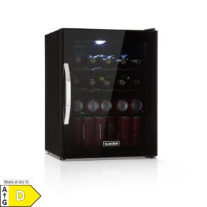 Beersafe XL Onyx Kühlschrank 60 Liter 4 Böden Panoramaglastür 60 Liter