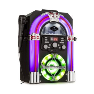 Arizona Sing Jukebox BT USB MP3 CD-Player Kabelmikrofon