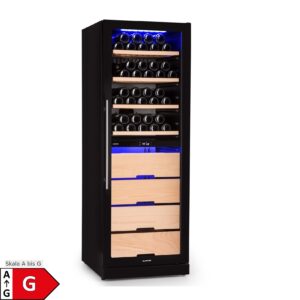 Barossa 123 Duo Weinkühlschrank 123 Fl 226 Ltr 2 Zonen Touch-Steuerung