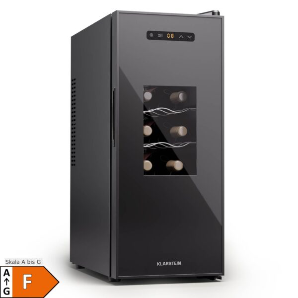 Silent Vino 12 Uno Slim Weinkühlschrank 30 L / 12 Fl 5-18 °C Touch