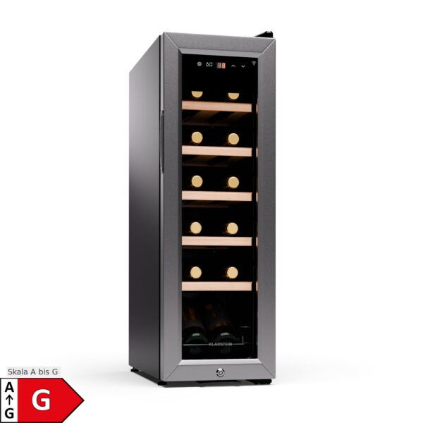 Shiraz Premium Smart 12 Slim Weinkühlschrank für 12 Flaschen