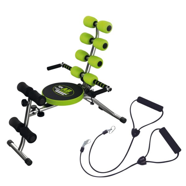 Gymform® Bauchtrainer - Bauchmuskeltrainer mit Trainingsbänder AB Celerate SET