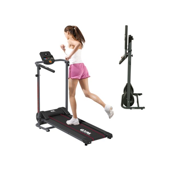 Gymform® Laufband für Zuhause klappbar bis 6 km/h Slim Fold Treadmill