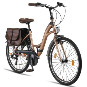 Licorne Bike Stella Plus Premium City Bike in Zoll Aluminium Fahrrad für Mädchen