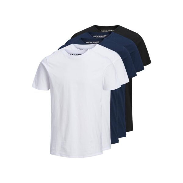 JJEORGANIC BASIC TEE O-NECK 5PK Herren T-Shirt