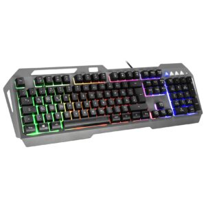 SPEEDLINK LUNERA Metal RGB Rainbow Gaming Keyboard