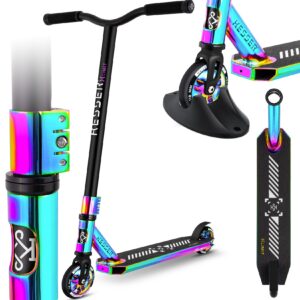 KESSER® Stunt Scooter X-Limit-Pro 360° Lenkung Funscooter Stuntscooter mit Ständer ABEC 9 Kugellagern