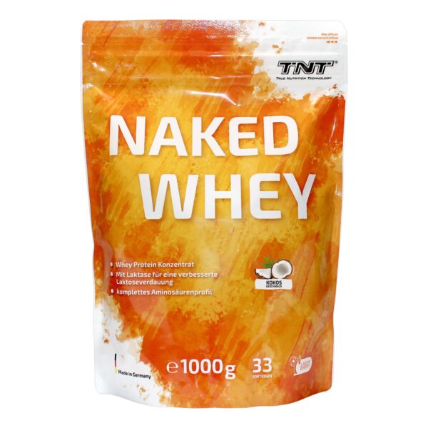 TNT Naked Whey Protein Konzentrat mit Laktase