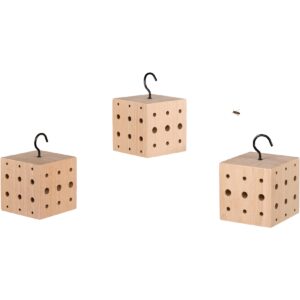 WONDERMAKE® 3er Set: Design Insektenhotel klein