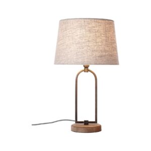 BRILLIANT Lampe Sora Tischleuchte 30cm beige   1x A60