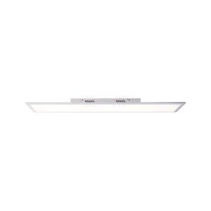 BRILLIANT Flat LED Deckenaufbau-Paneel 100x25cm silber   1x LED integriert