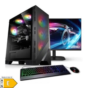 PC Set mit 27 Zoll TFT Allround AMD Ryzen 5 4600G