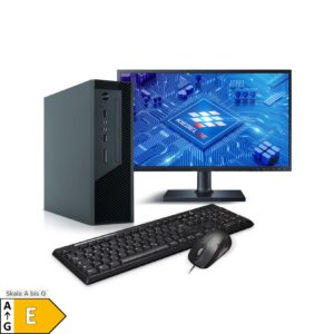 PC Set mit 23.8 Zoll TFT Multimedia AMD Ryzen 5 5600G