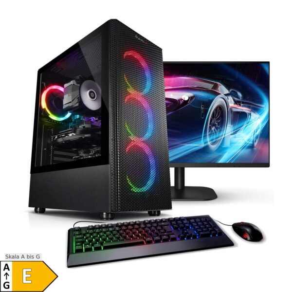 PC Set Gaming mit 27 Zoll TFT Raptor 11 Intel Core i9-11900KF