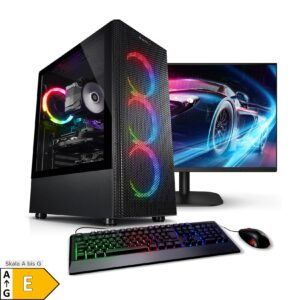 PC Set Gaming mit 27 Zoll TFT Tricera V AMD Ryzen 5 5500