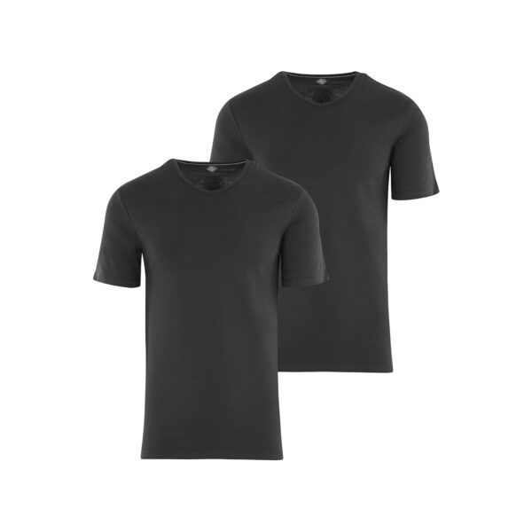 NUR DER Herren Unterhemd T-Shirt 3D-Flex 2er Pack